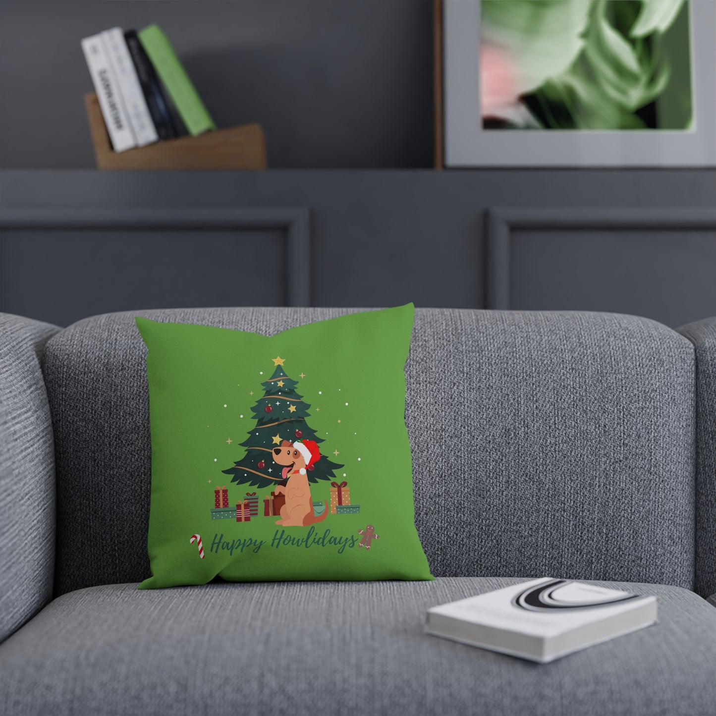 Dog lover Funny Christmas Pillow - Cushion