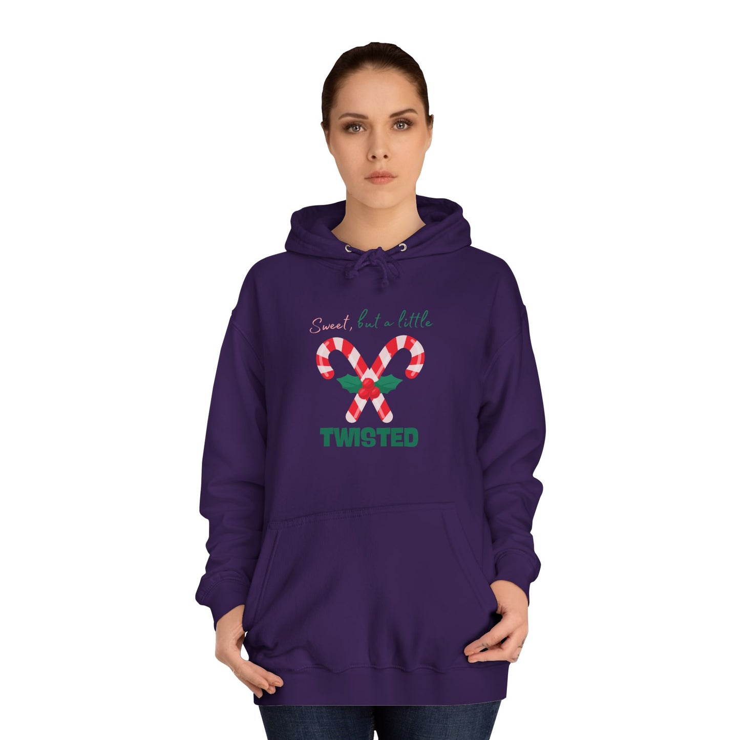 Funny Christmas Unisex Hoodie - Sweat but a little twisted