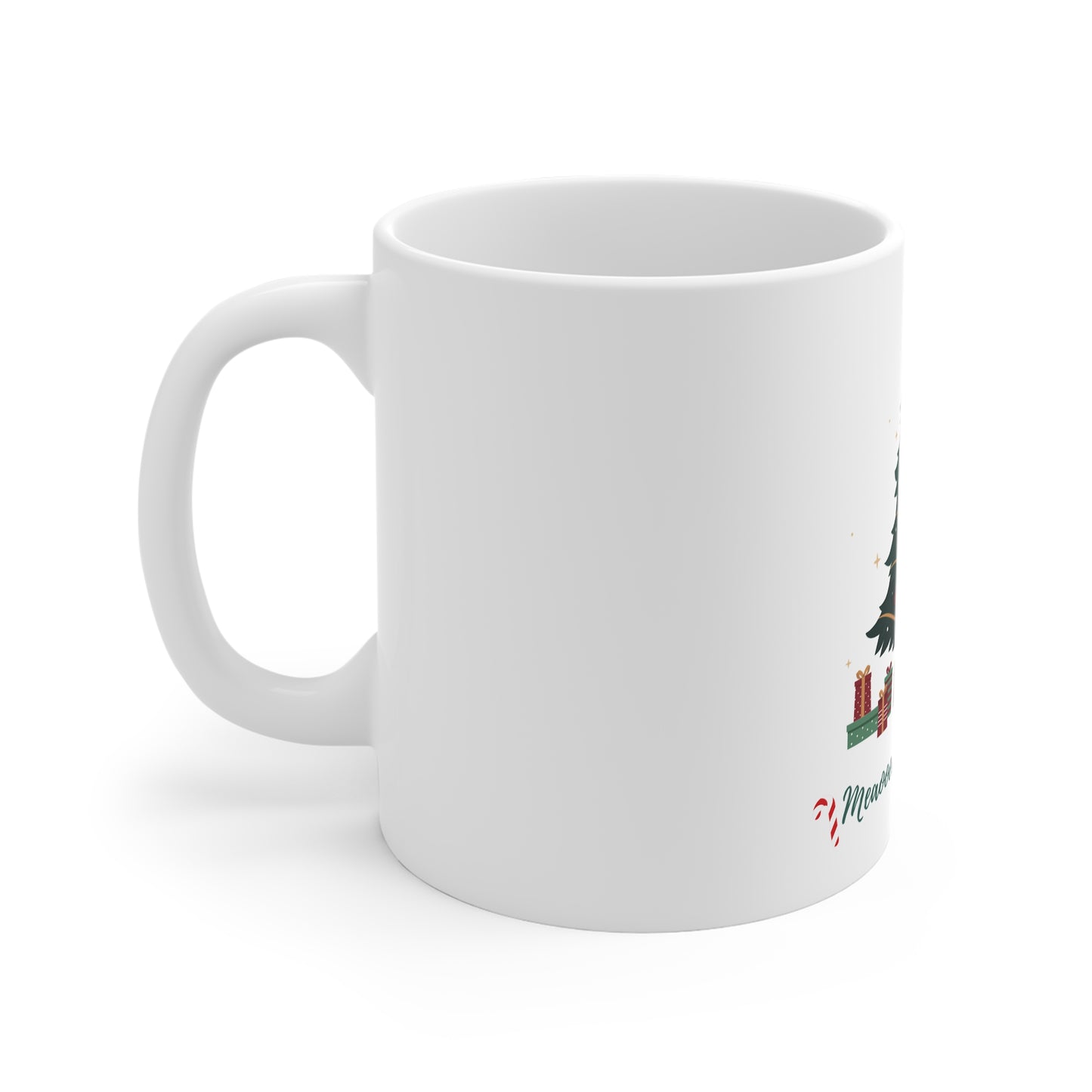 Mug - Cat Lovers for Christmas - Funny Christmas Tree Message