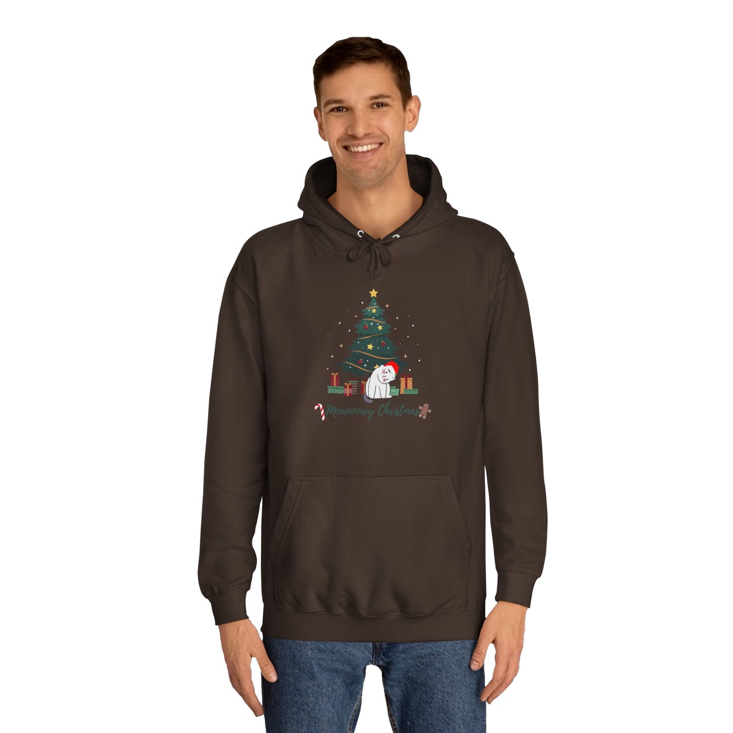 Cat lover Hoodie for Christmas