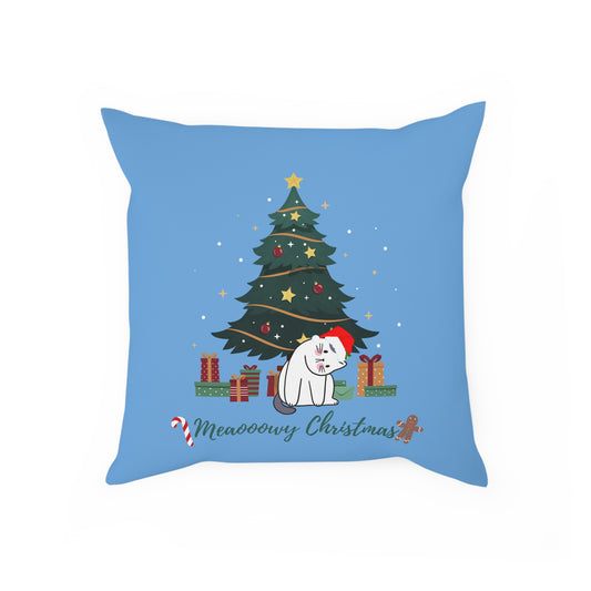 Cat lover funny Christmas Cushion - Pillow