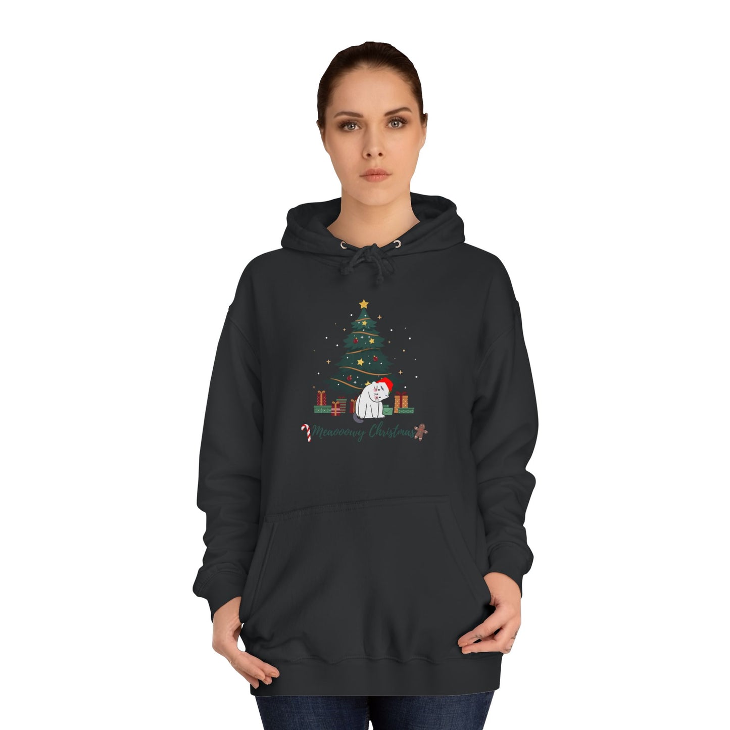 Cat lover Hoodie for Christmas