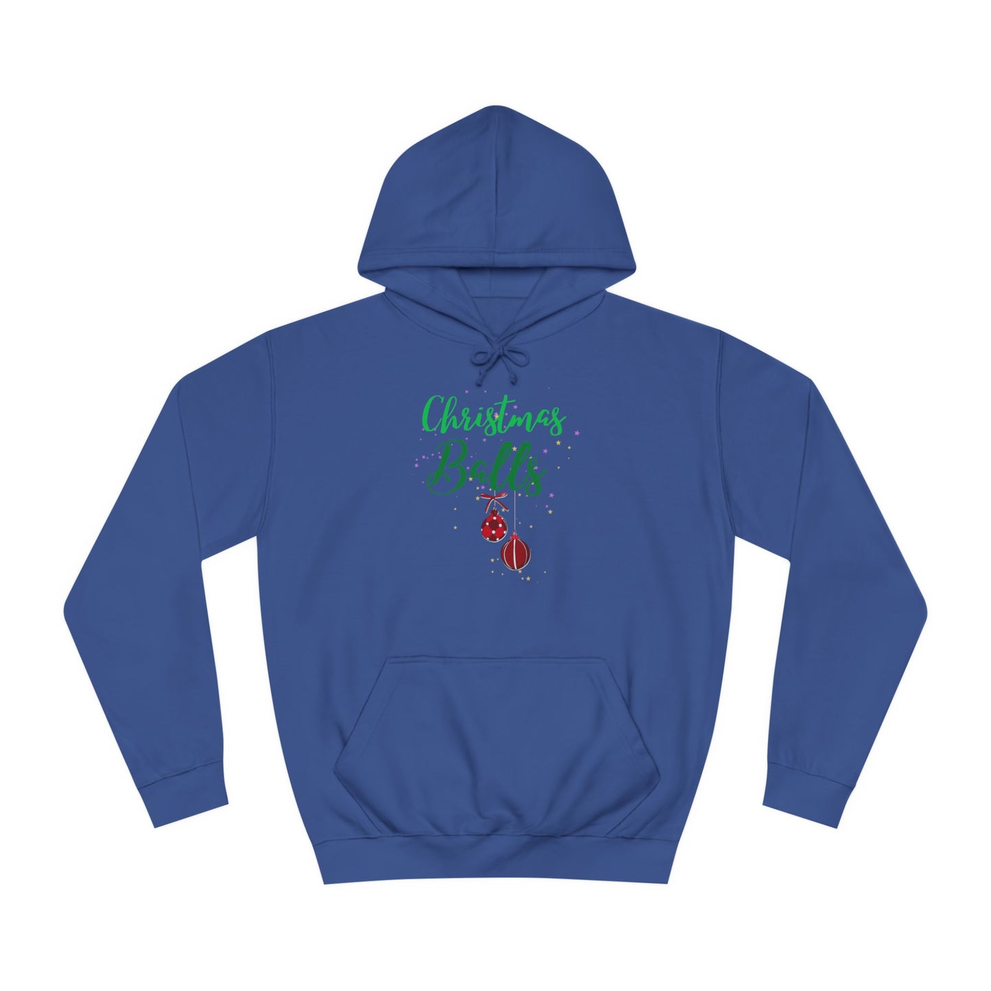 funny adult christmas message Hoodie - Christmas balls