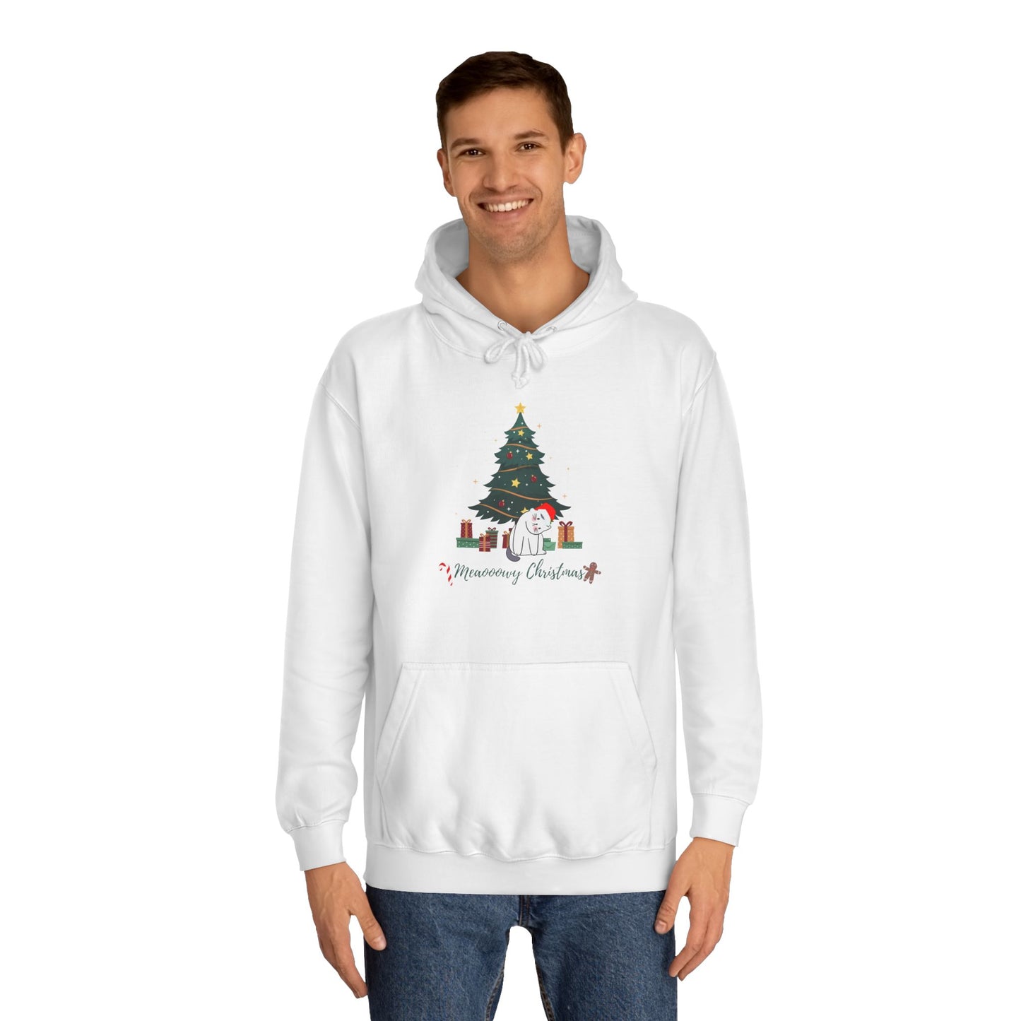 Cat lover Hoodie for Christmas
