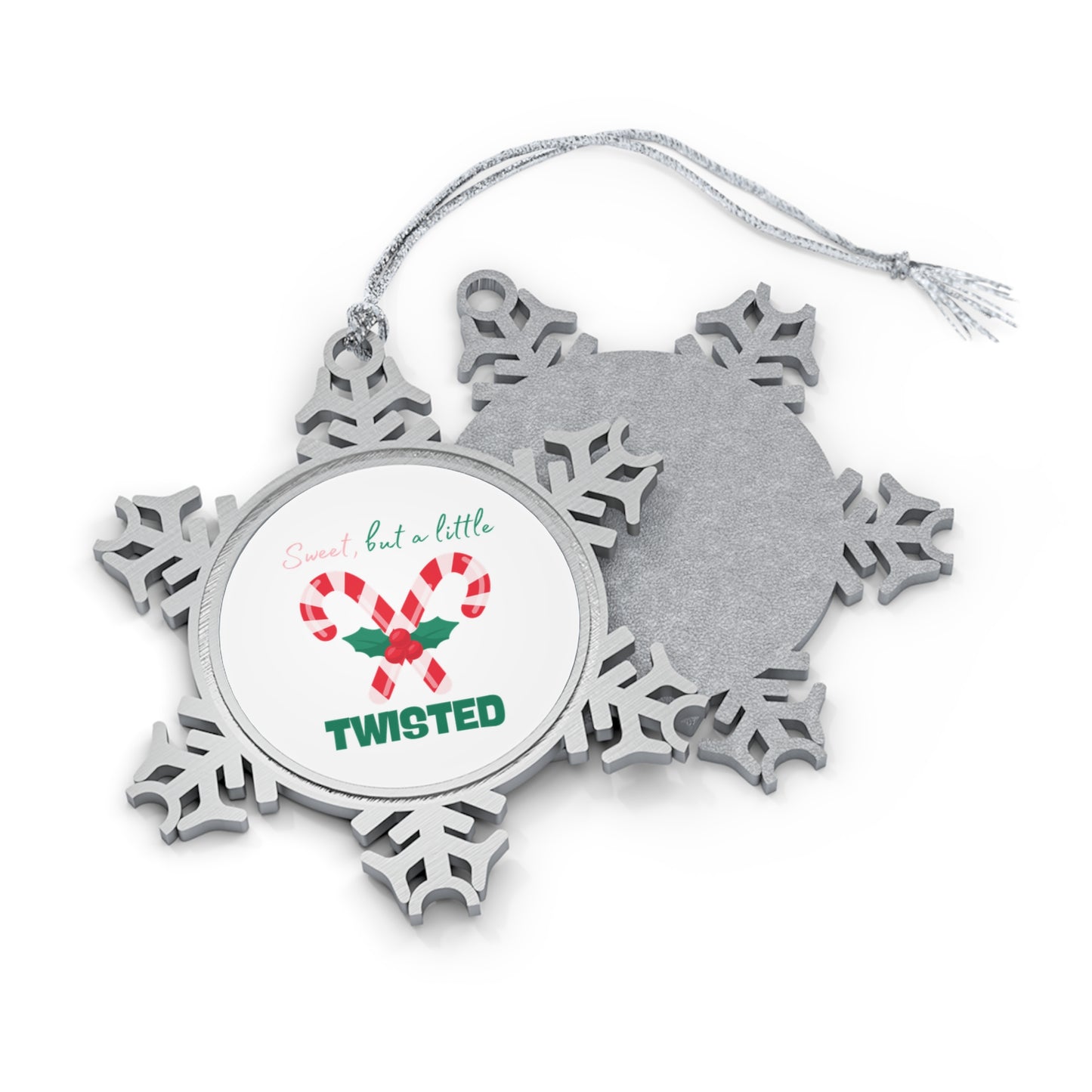 Funny Adult for Women Snowflake Ornament - Sweet, but a little twisted