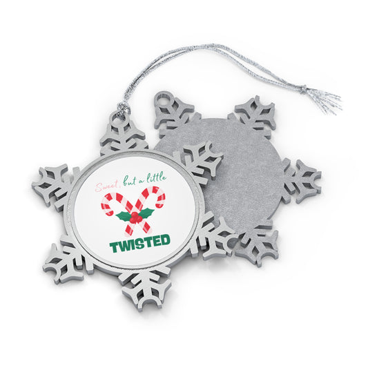 Funny Adult for Women Snowflake Ornament - Sweet, but a little twisted