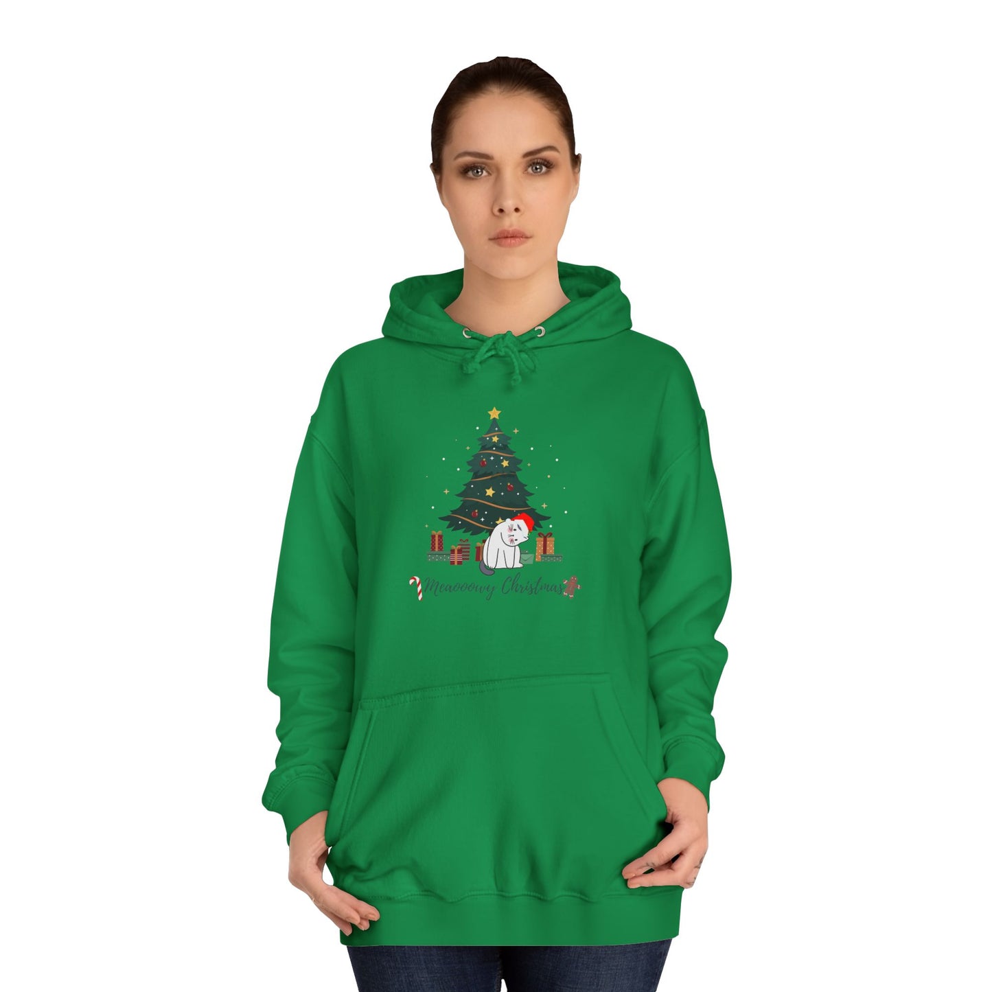 Cat lover Hoodie for Christmas