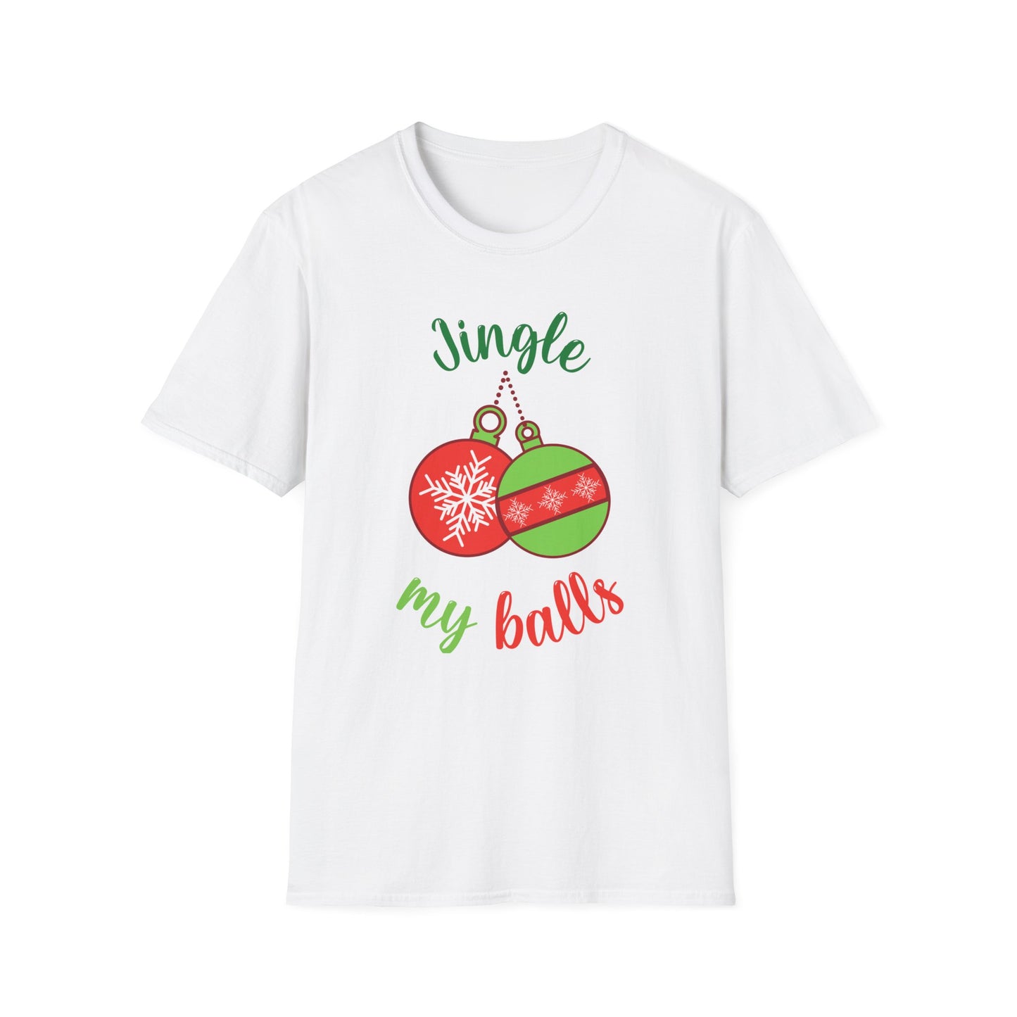 Unisex Softstyle T-Shirt - Jingle My balls