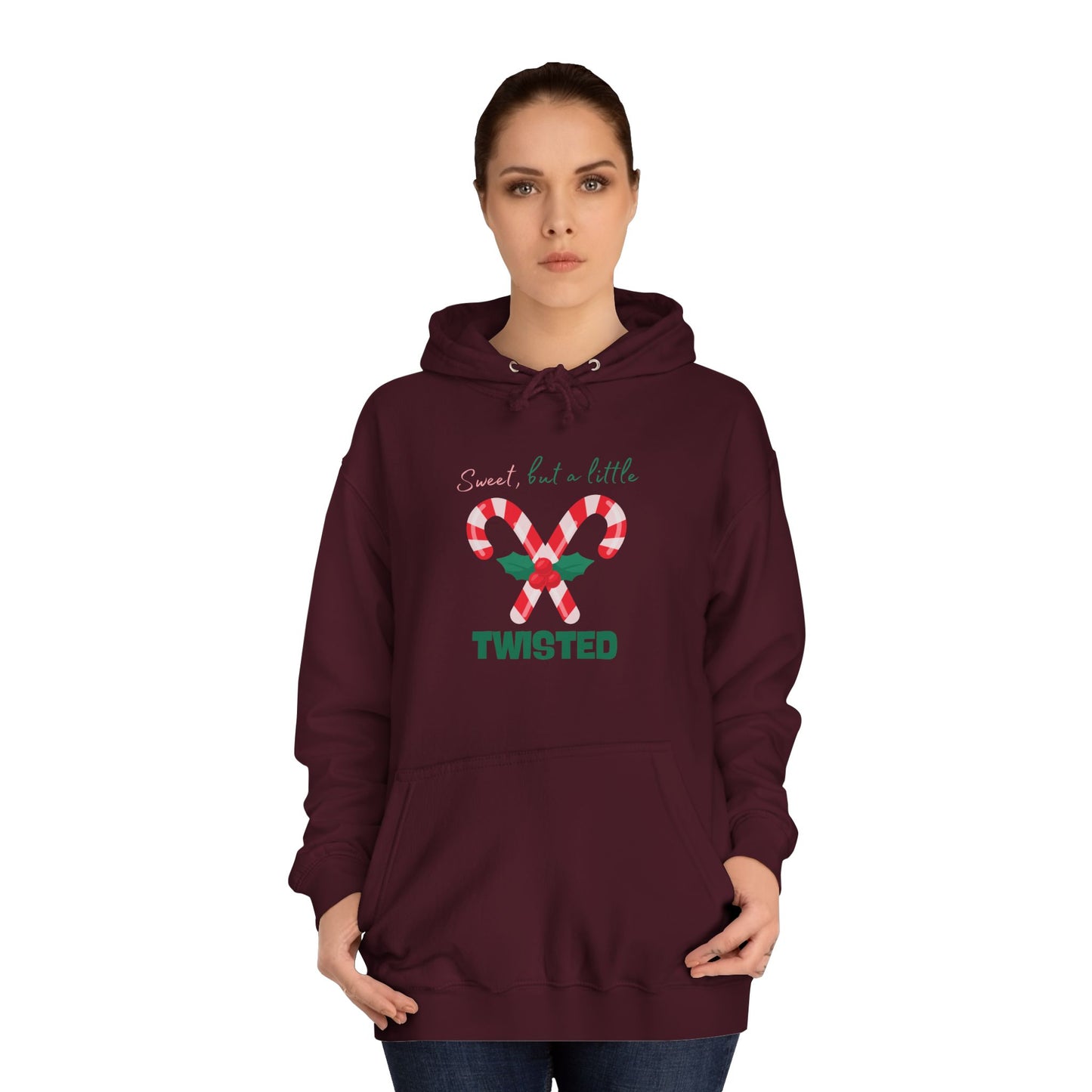 Funny Christmas Unisex Hoodie - Sweat but a little twisted