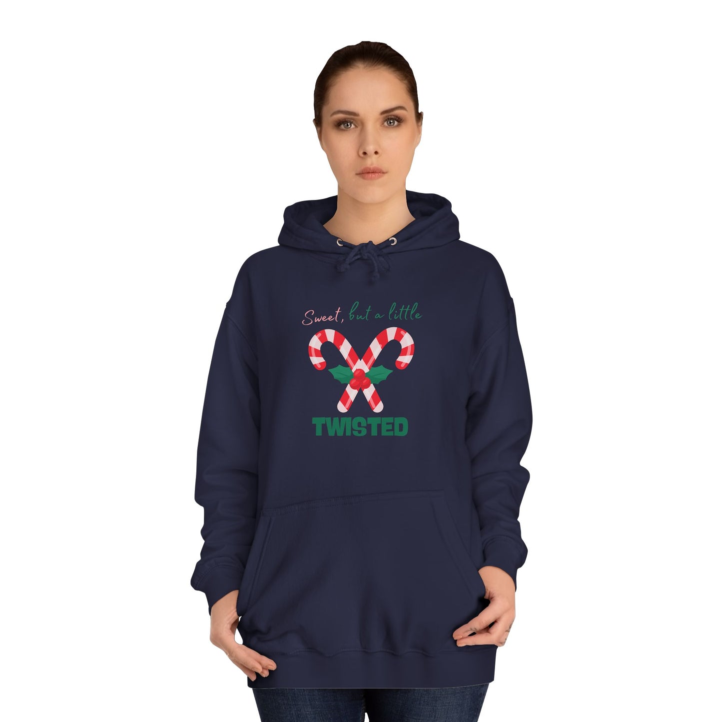 Funny Christmas Unisex Hoodie - Sweat but a little twisted