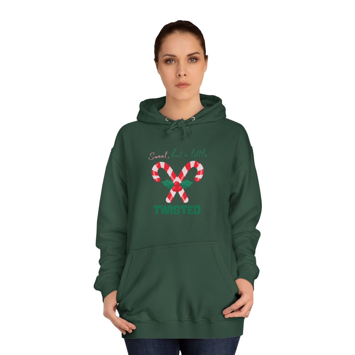 Funny Christmas Unisex Hoodie - Sweat but a little twisted