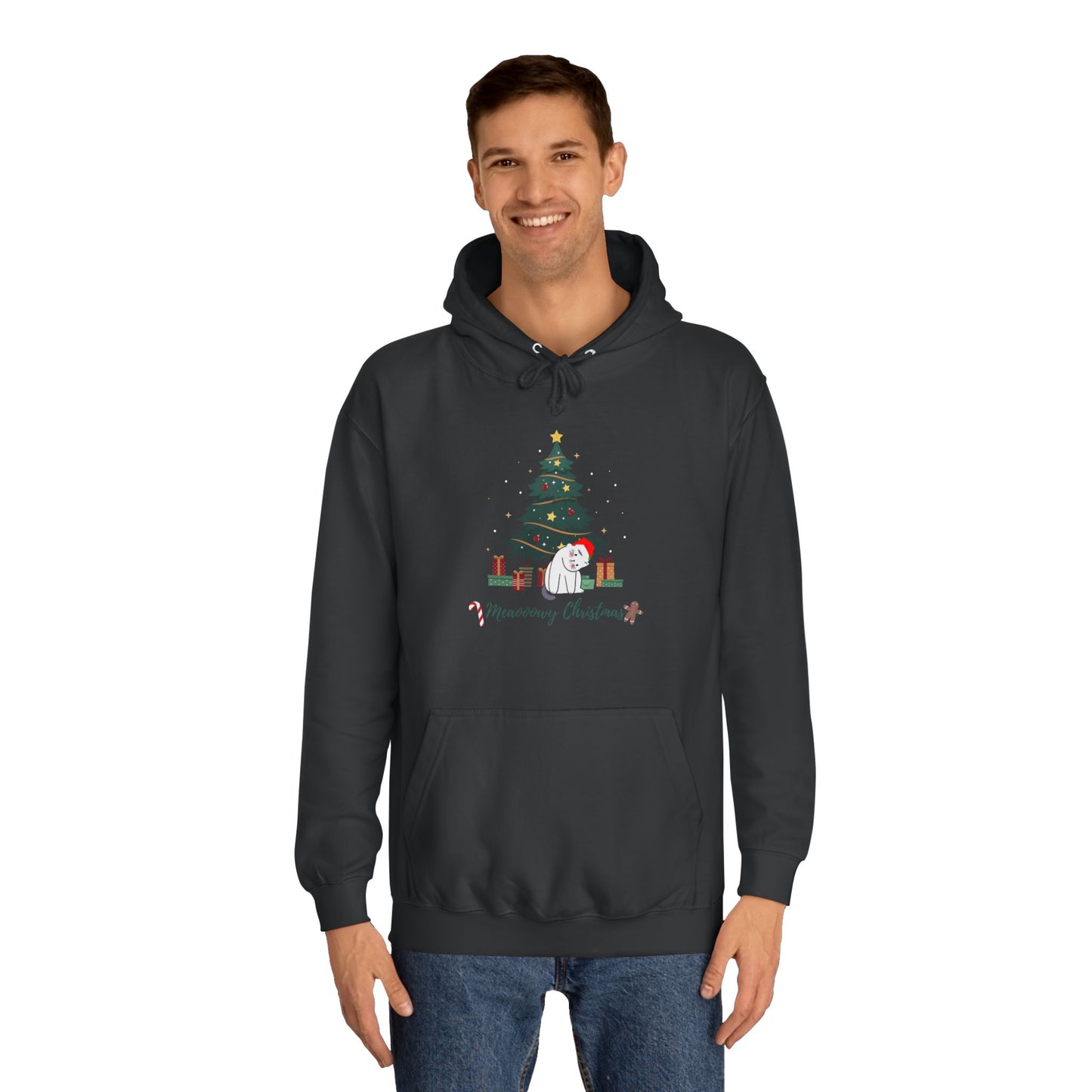 Cat lover Hoodie for Christmas