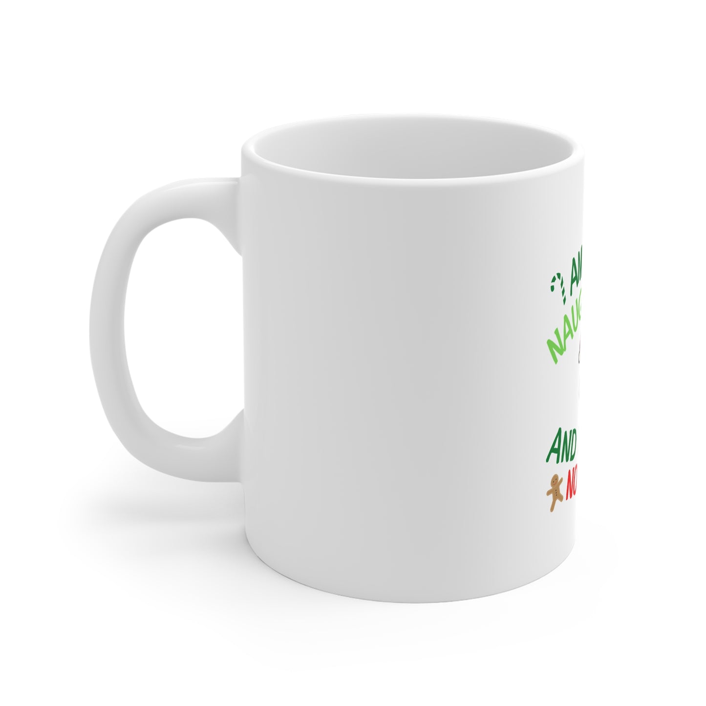 Mug - Naughty Christmas Grinch Funny Message for Adults