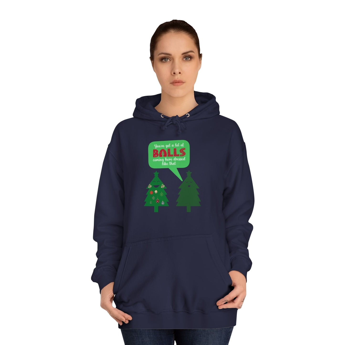 Christmas Funny Quote Women's Hoodie