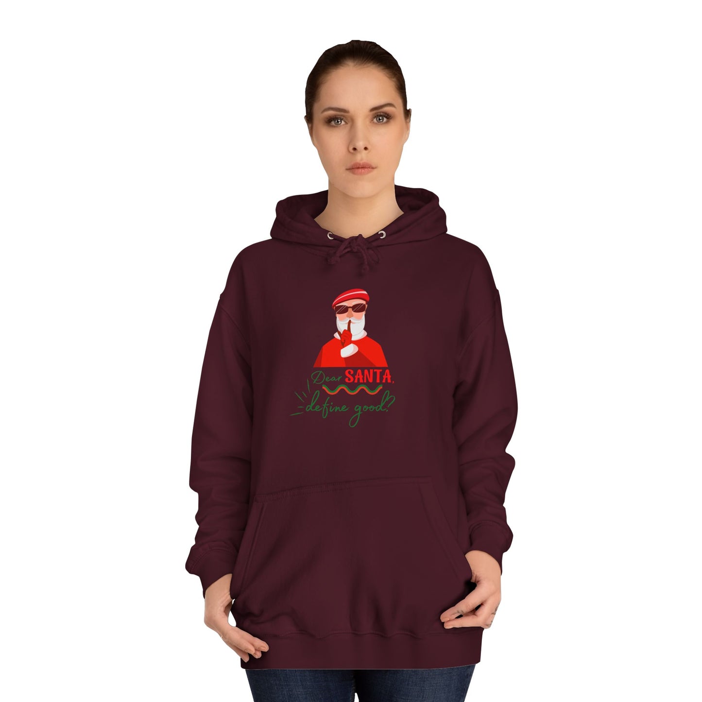 Funny message for Christmas Hoodie