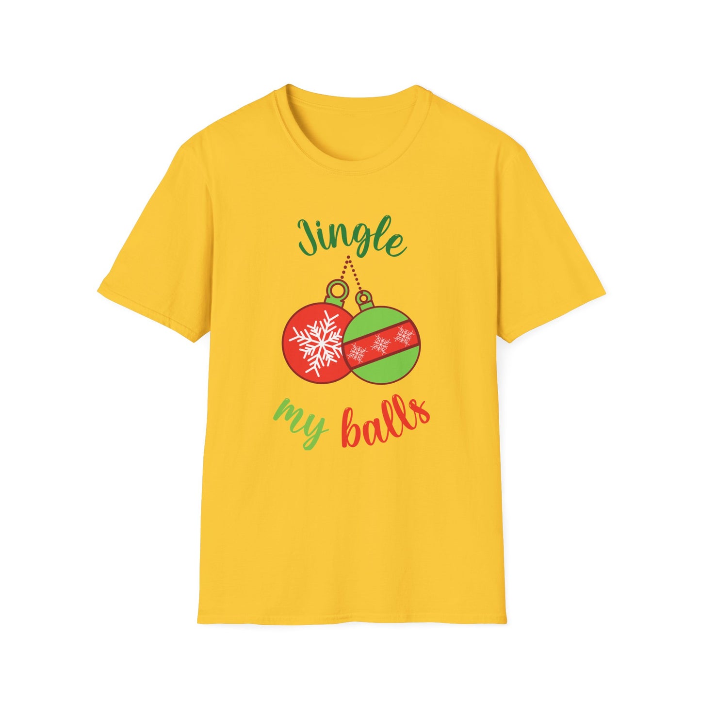 Unisex Softstyle T-Shirt - Jingle My balls