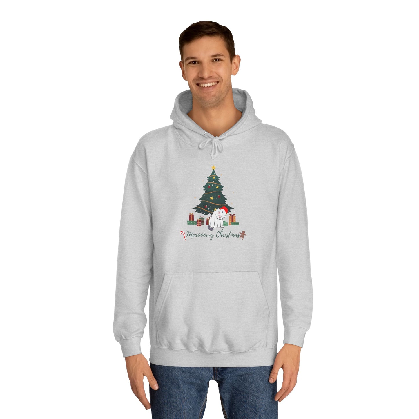 Cat lover Hoodie for Christmas
