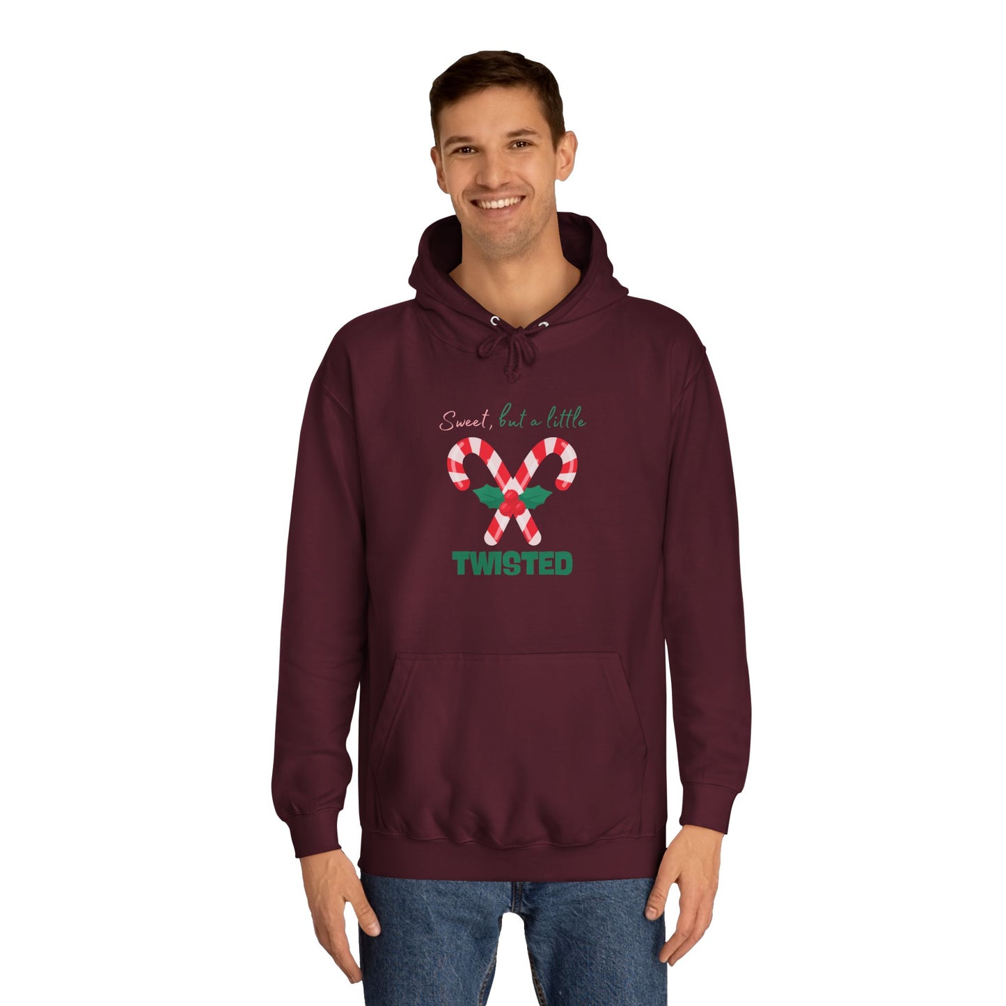 Funny Christmas Unisex Hoodie - Sweat but a little twisted