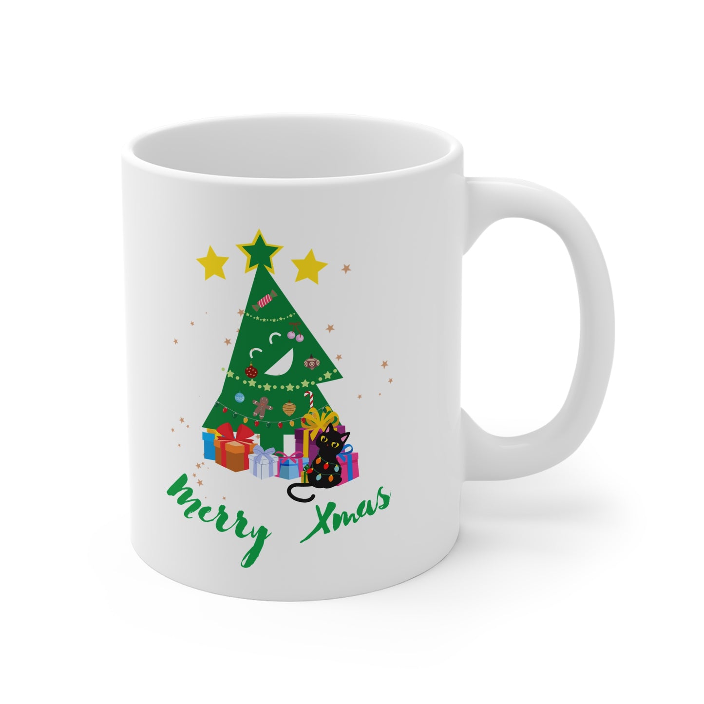 Mug Christmas Tree Merry Xmas