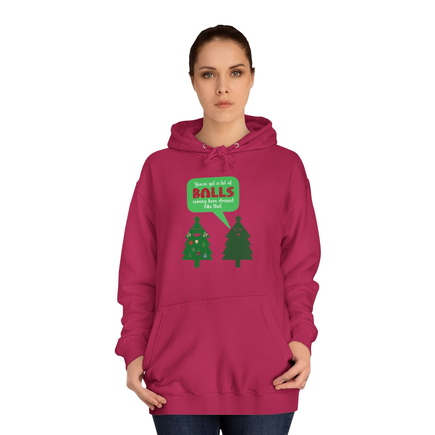 Christmas Funny Quote Women's Hoodie