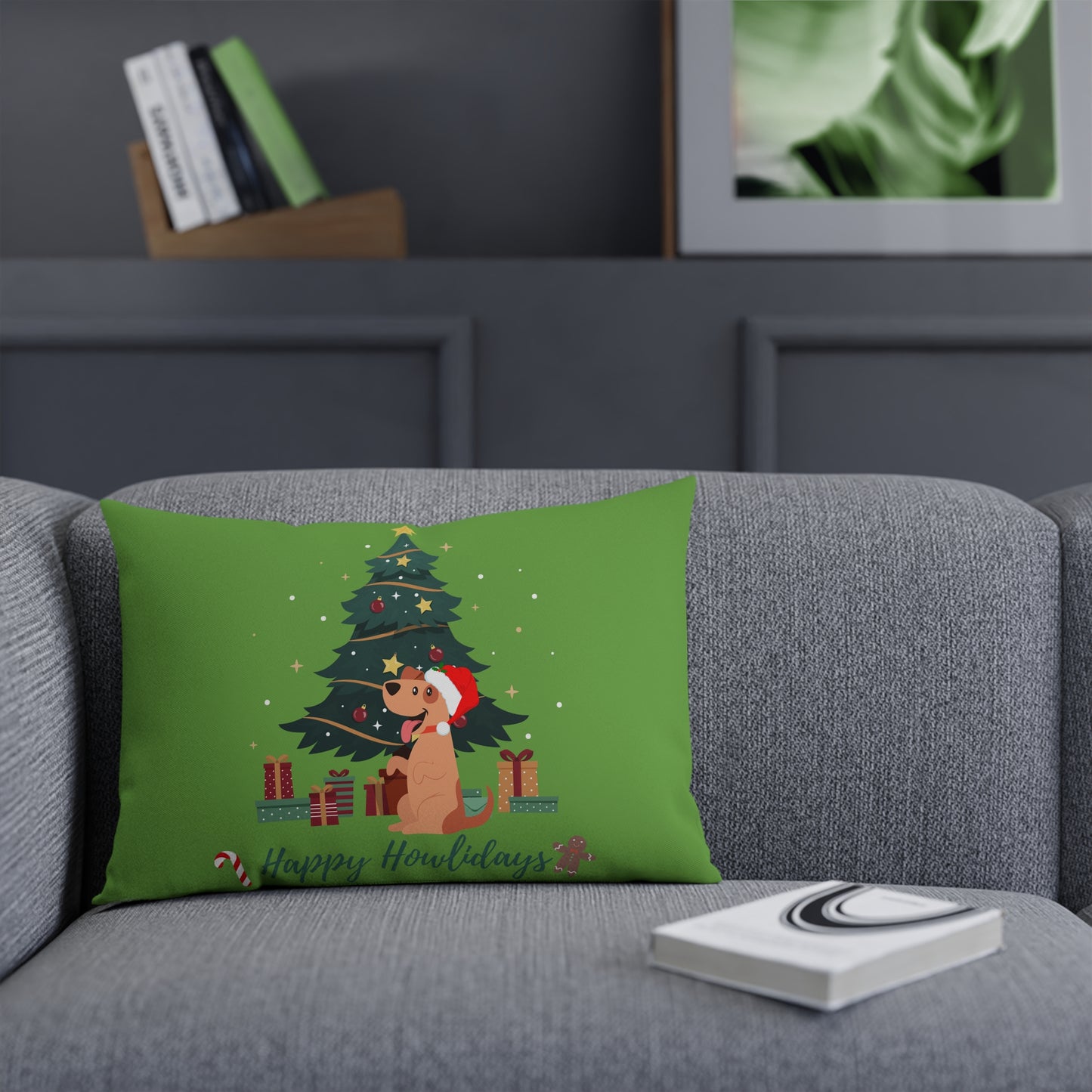 Dog lover Funny Christmas Pillow - Cushion