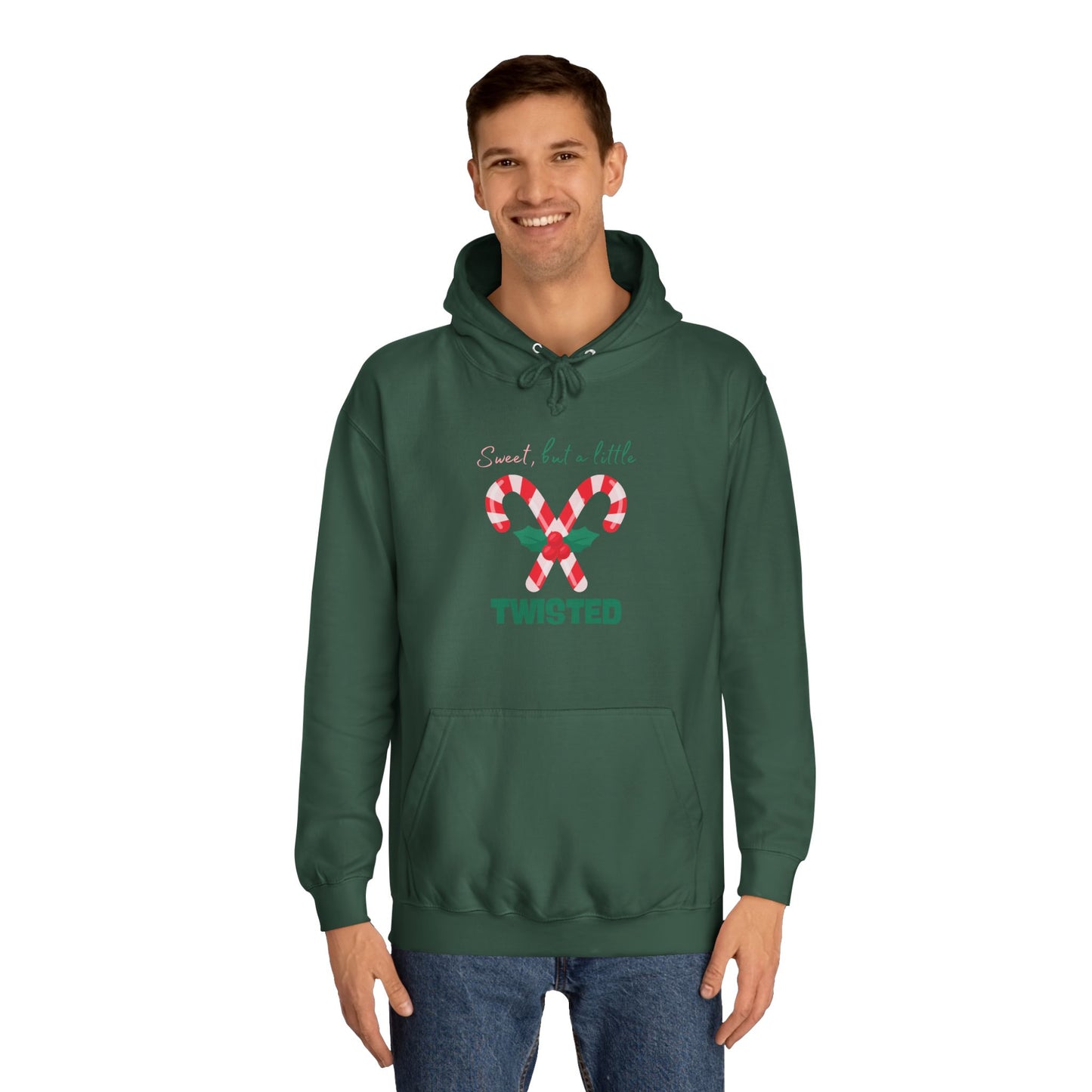 Funny Christmas Unisex Hoodie - Sweat but a little twisted