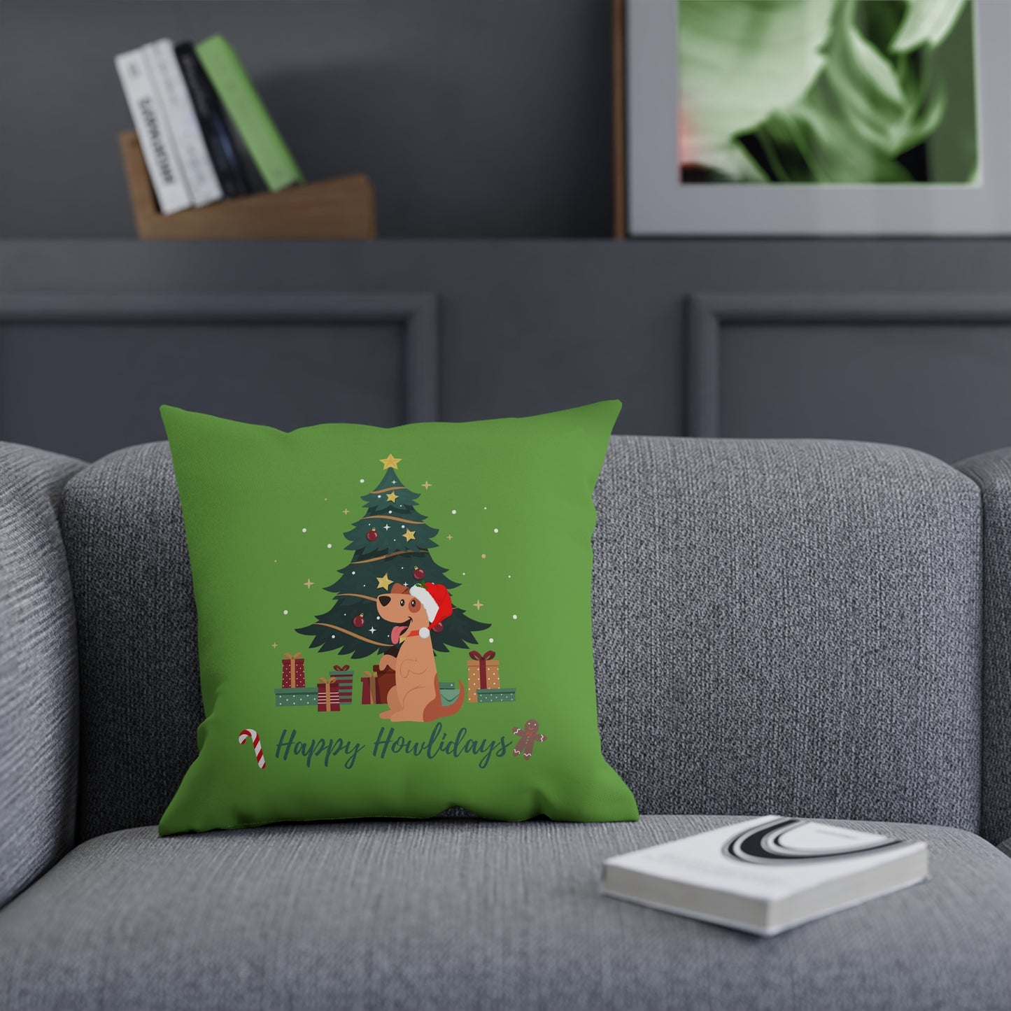 Dog lover Funny Christmas Pillow - Cushion